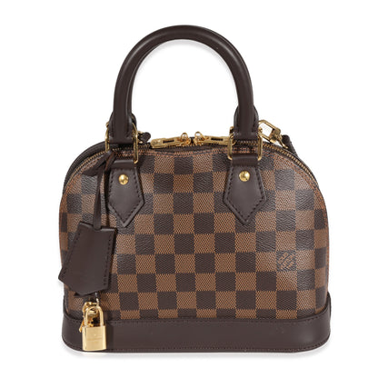 Louis Vuitton Louis Vuitton Damier Ebene Alma BB