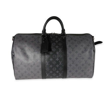 Louis Vuitton Louis Vuitton Monogram Eclipse Reverse Keepall Bandoulière 50