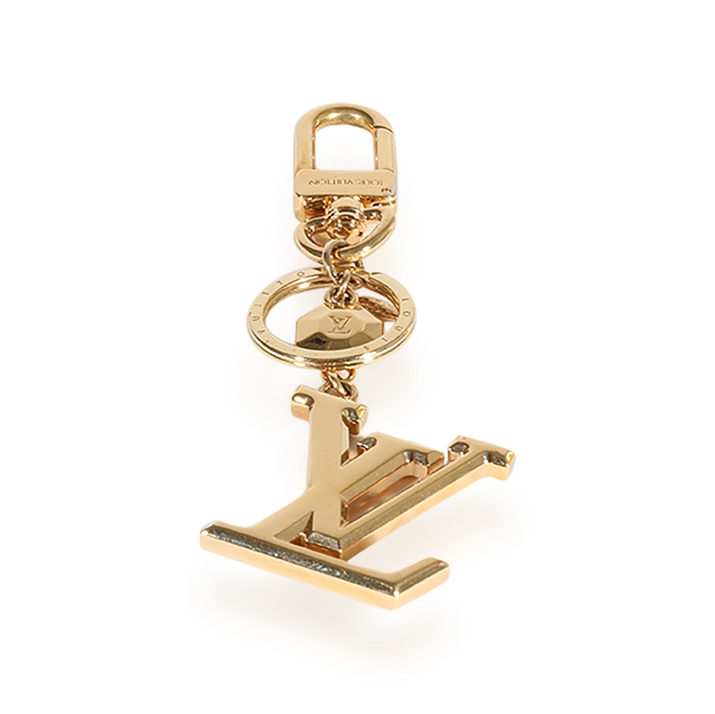 Louis Vuitton Louis Vuitton Gold Metal LV Facettes Bag Charm