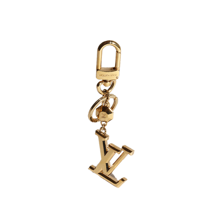 Louis Vuitton Louis Vuitton Gold Metal LV Facettes Bag Charm