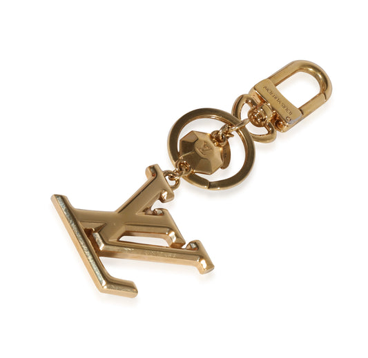Louis Vuitton Louis Vuitton Gold Metal LV Facettes Bag Charm