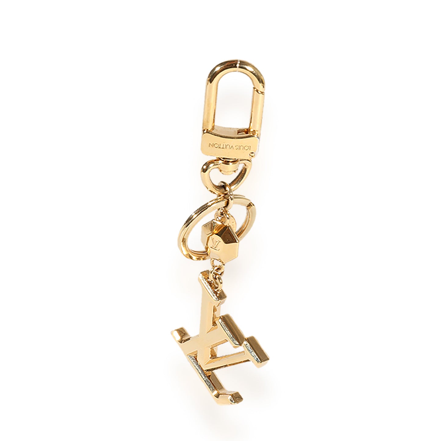 Louis Vuitton Louis Vuitton Gold Metal LV Facettes Bag Charm