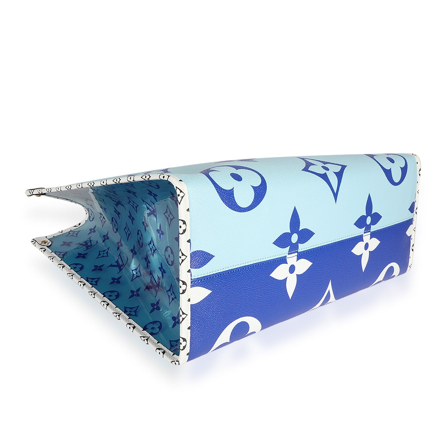 Louis Vuitton Louis Vuitton Limited Edition Blue Monogram Giant Hamptons Onthego