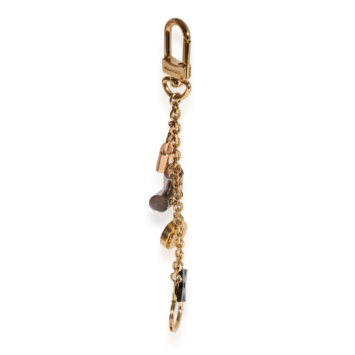 Louis Vuitton Louis Vuitton Tricolor Metal Lock Me Bag Charm
