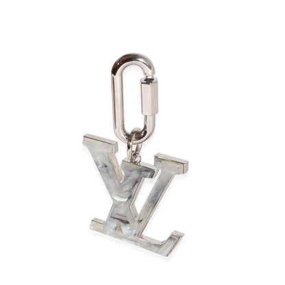 Louis Vuitton Louis Vuitton Marble Resin & Silver Metal LV Prism Bag Charm