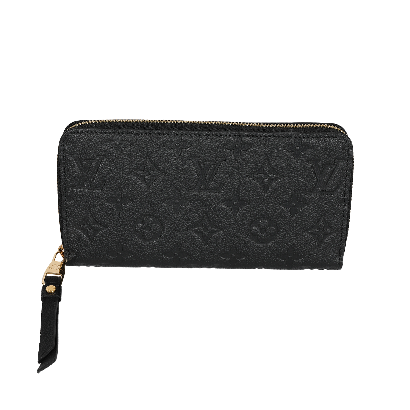 Louis Vuitton Louis Vuitton Black Monogram Empreinte Zippy Wallet