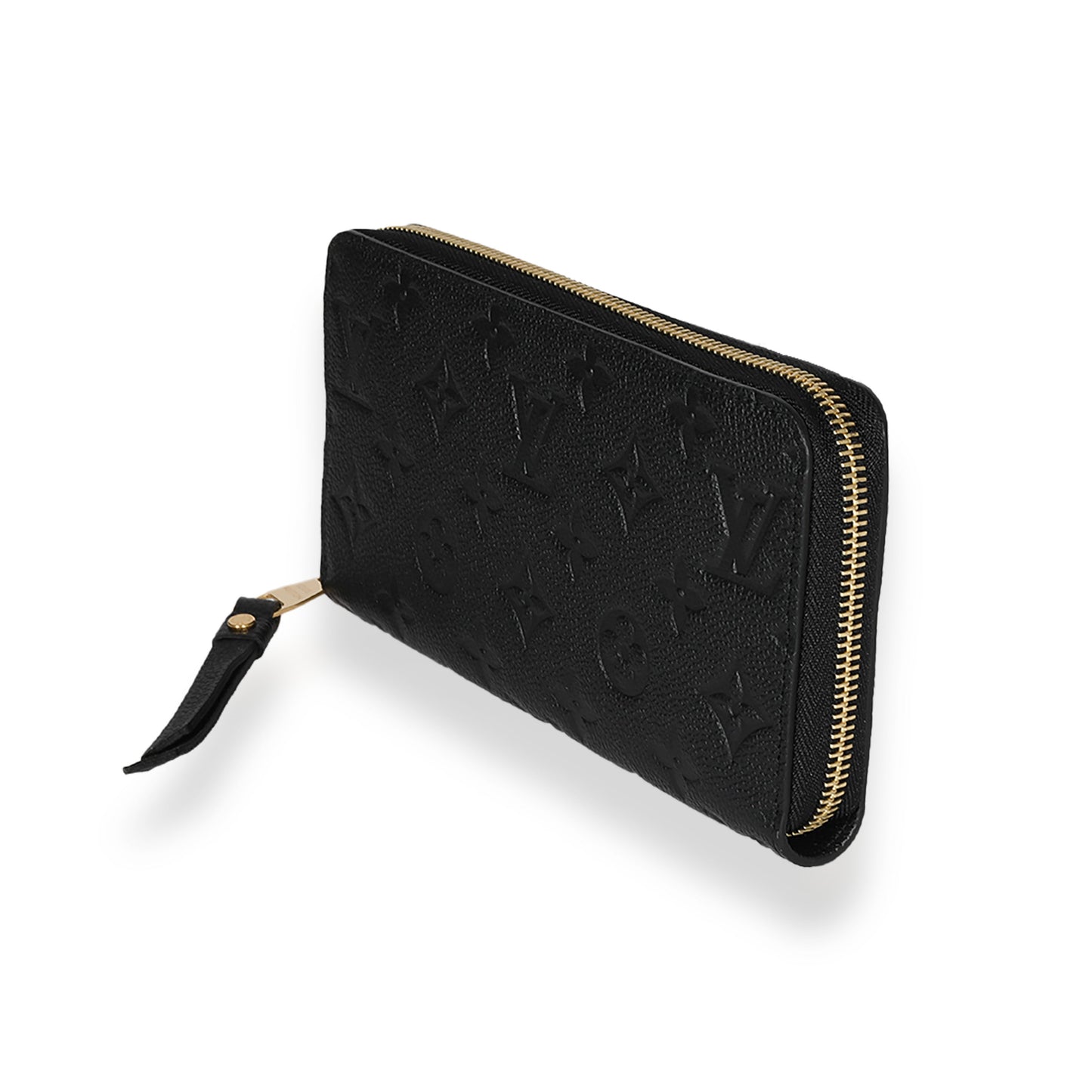 Louis Vuitton Louis Vuitton Black Monogram Empreinte Zippy Wallet