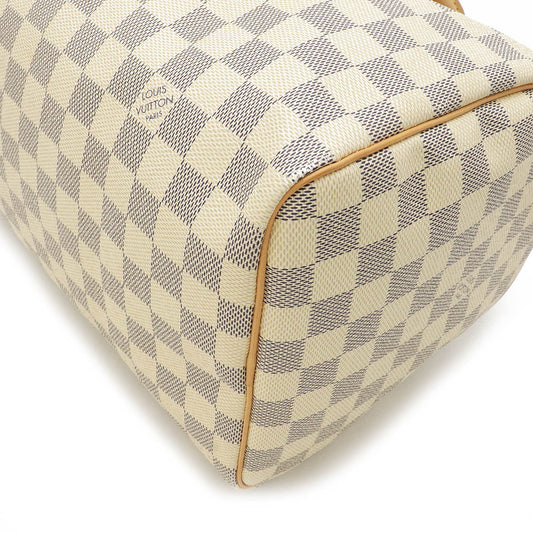 Louis Vuitton Damier Azur Speedy 30 Handbag