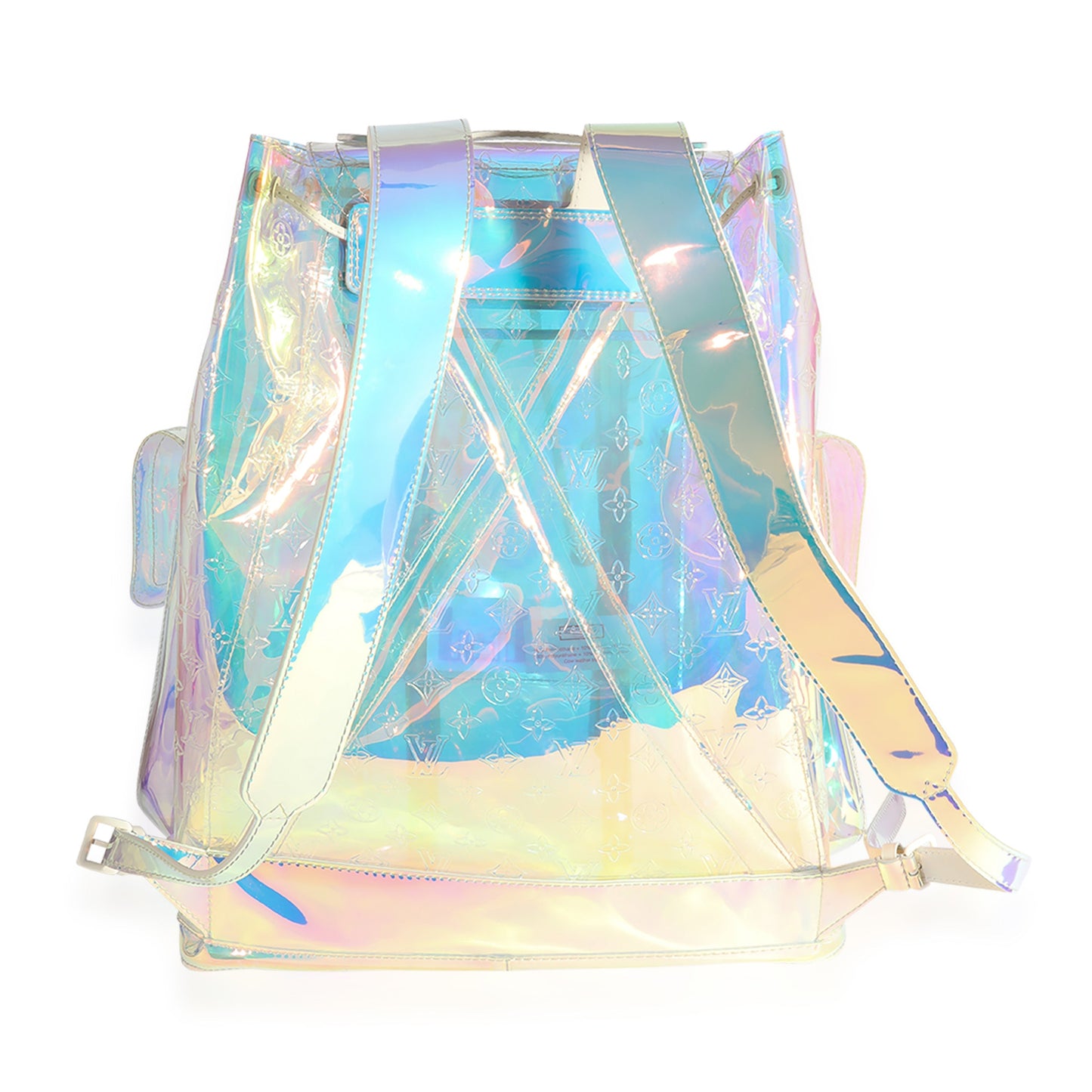 Louis Vuitton Louis Vuitton X Virgil Abloh PVC Prism Christopher Backpack
