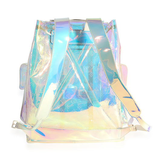 Louis Vuitton Louis Vuitton X Virgil Abloh PVC Prism Christopher Backpack