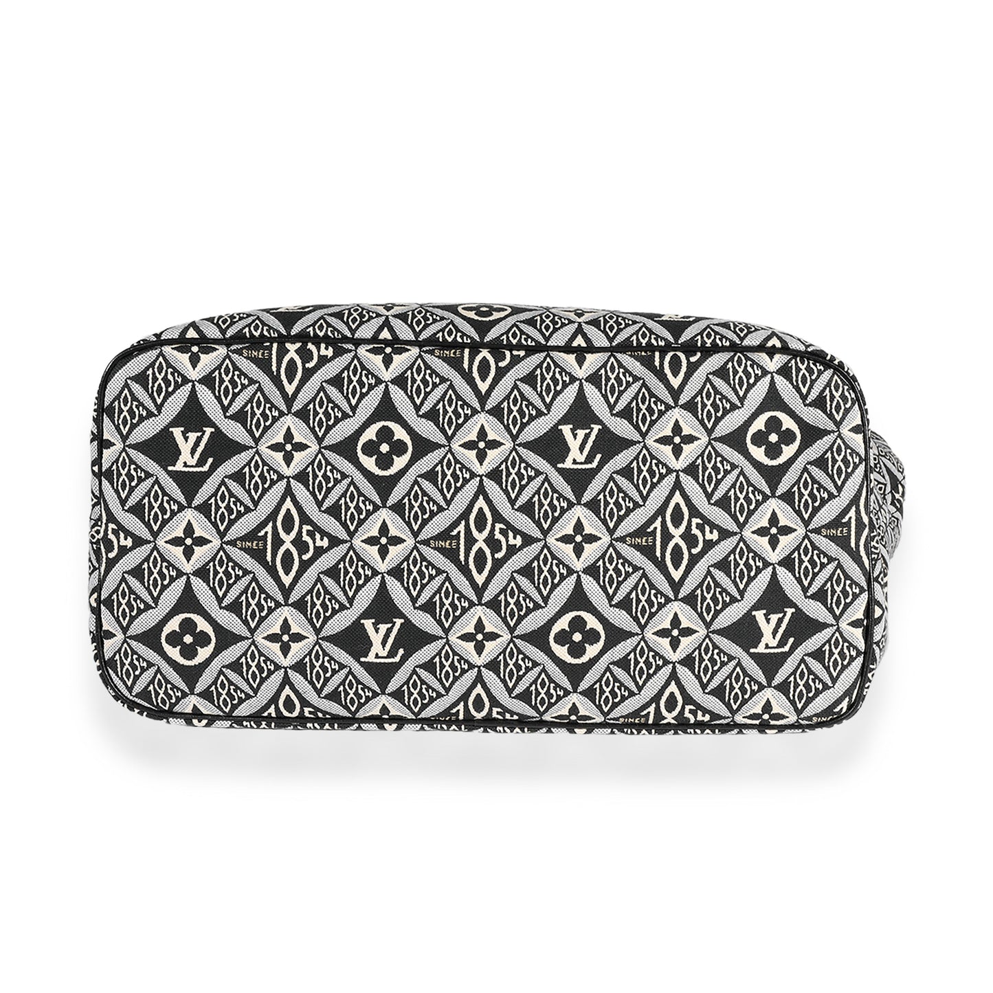 Louis Vuitton Louis Vuitton Black Jacquard Since 1854 Neverfull MM