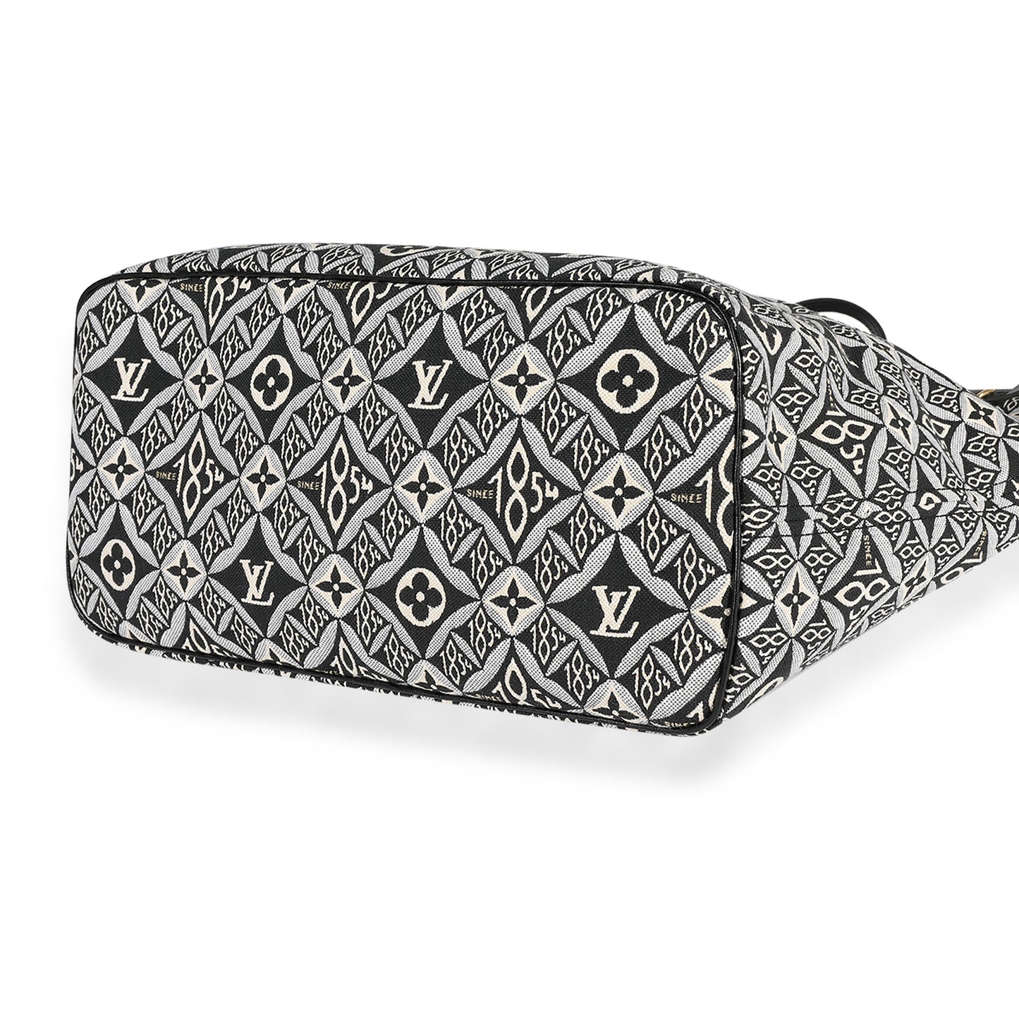 Louis Vuitton Louis Vuitton Black Jacquard Since 1854 Neverfull MM