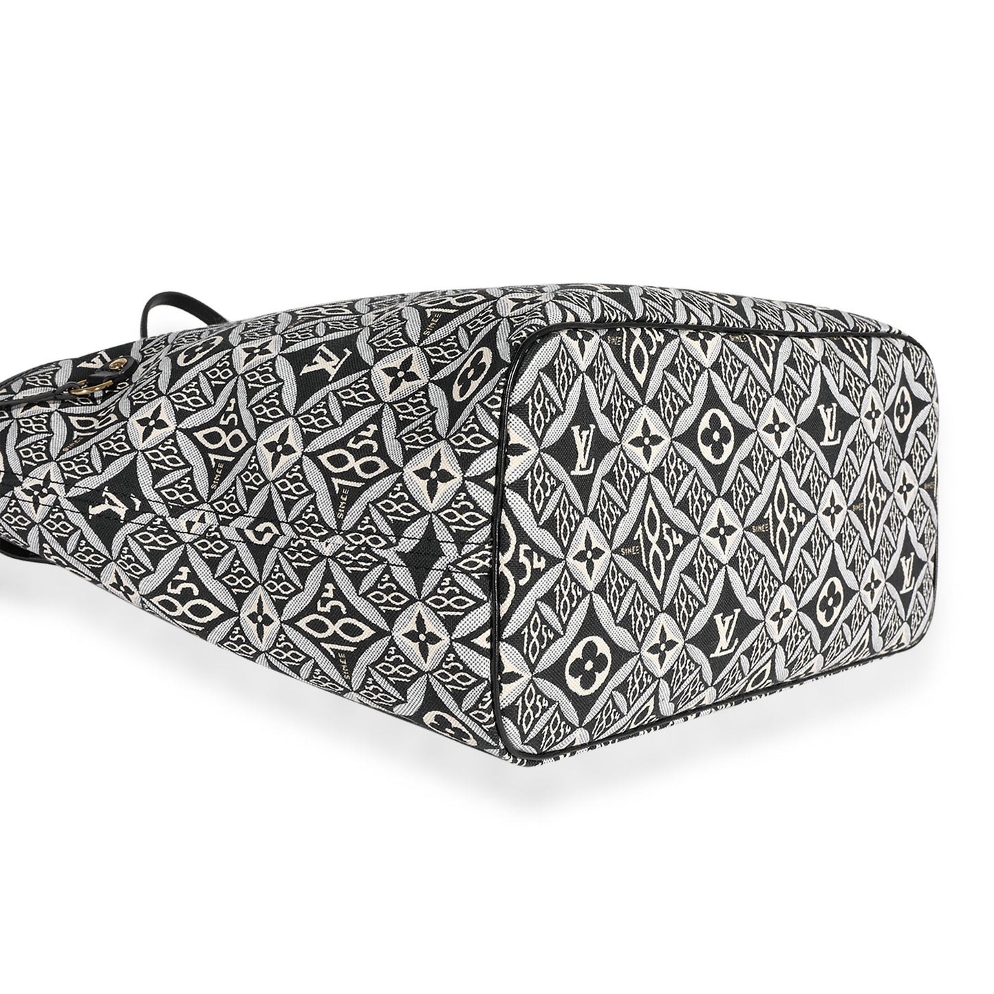 Louis Vuitton Louis Vuitton Black Jacquard Since 1854 Neverfull MM