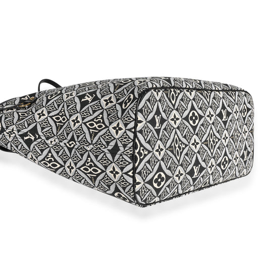 Louis Vuitton Louis Vuitton Black Jacquard Since 1854 Neverfull MM