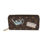 Louis Vuitton Louis Vuitton Monogram Canvas My LV World Tour Zippy Wallet