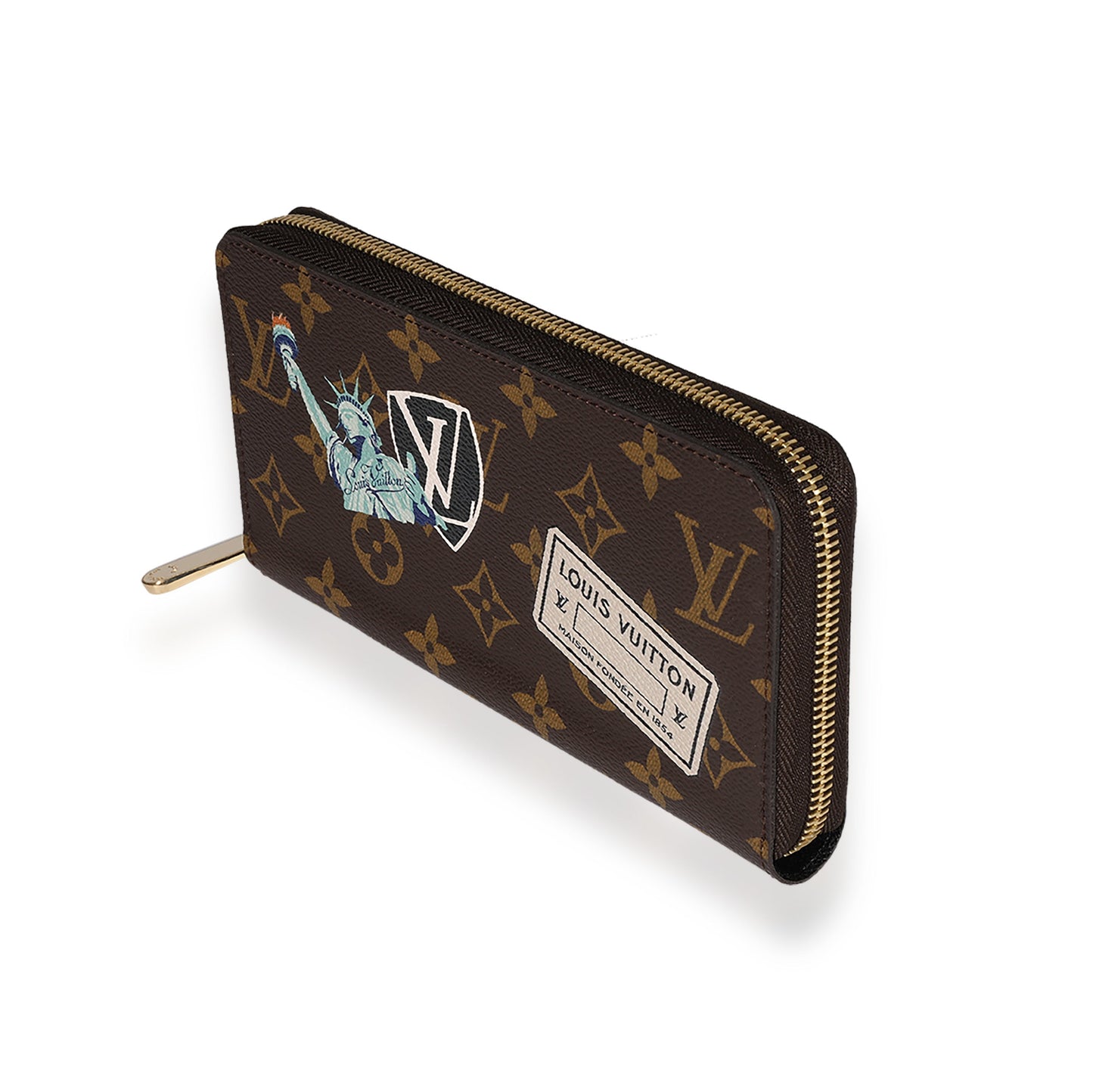 Louis Vuitton Louis Vuitton Monogram Canvas My LV World Tour Zippy Wallet