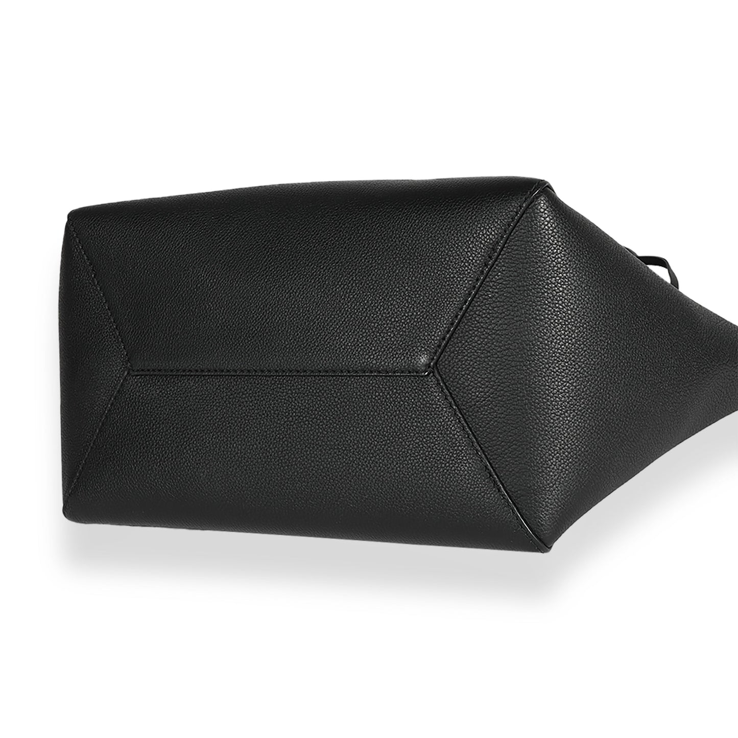 Louis Vuitton Louis Vuitton Black Grained Calfskin Lockme Cabas Tote