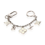 Louis Vuitton Louis Vuitton Silver & White Fleur DEpi Bag Charm
