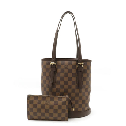 Louis Vuitton Damier Male Bucket Shoulder Bag