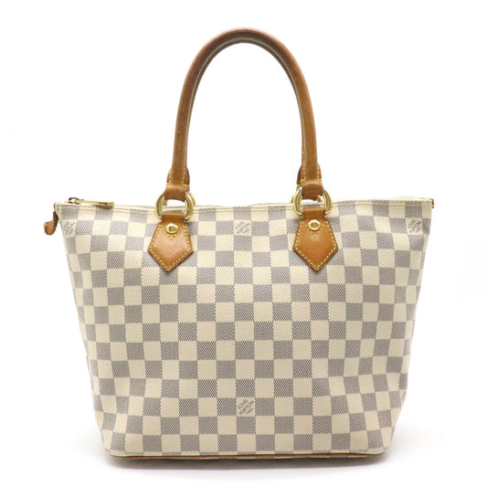 Louis Vuitton Damier Azur Saleya PM Handbag