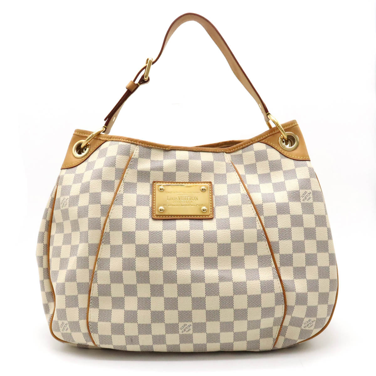 Louis Vuitton Damier Azur Galliera PM Shoulder Tote Bag