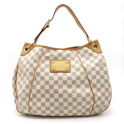 Louis Vuitton Damier Azur Galliera PM Shoulder Tote Bag