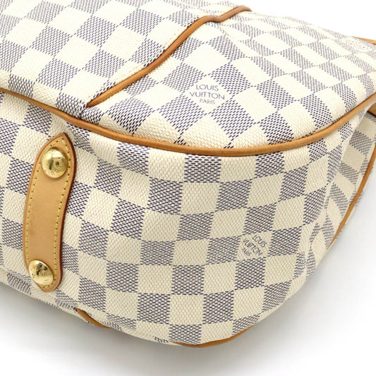 Louis Vuitton Damier Azur Galliera PM Shoulder Tote Bag