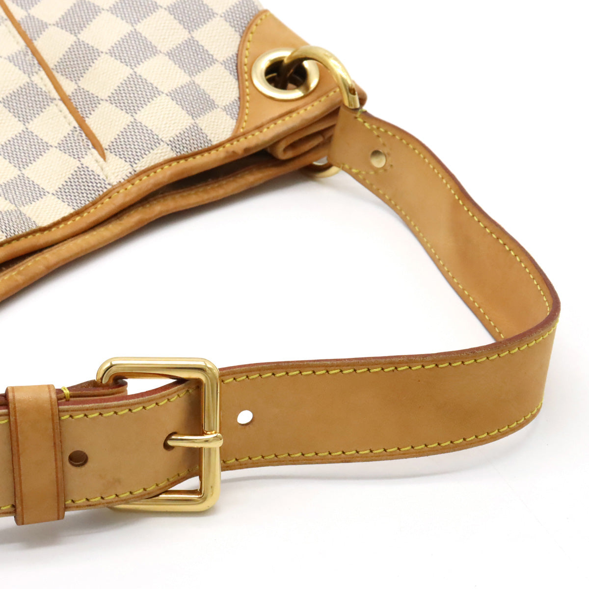 Louis Vuitton Damier Azur Galliera PM Shoulder Tote Bag