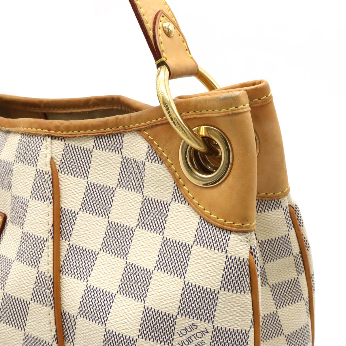 Louis Vuitton Damier Azur Galliera PM Shoulder Tote Bag