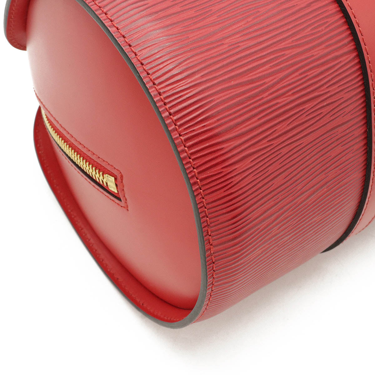 Louis Vuitton Epi Leather Soufflot Handbag Red