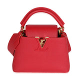 Louis Vuitton Louis Vuitton Scarlet Taurillon Capucines Mini