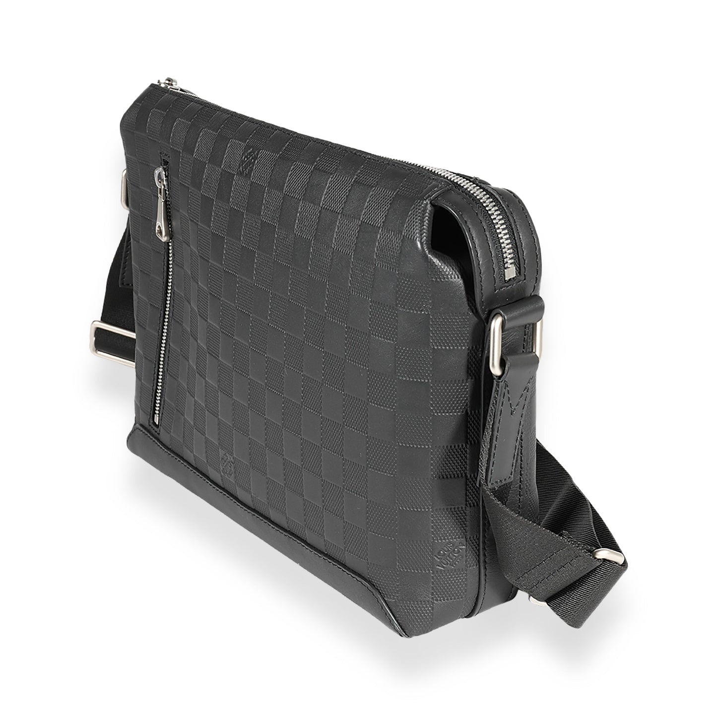Louis Vuitton Louis Vuitton Black Damier Infini Discovery Messenger