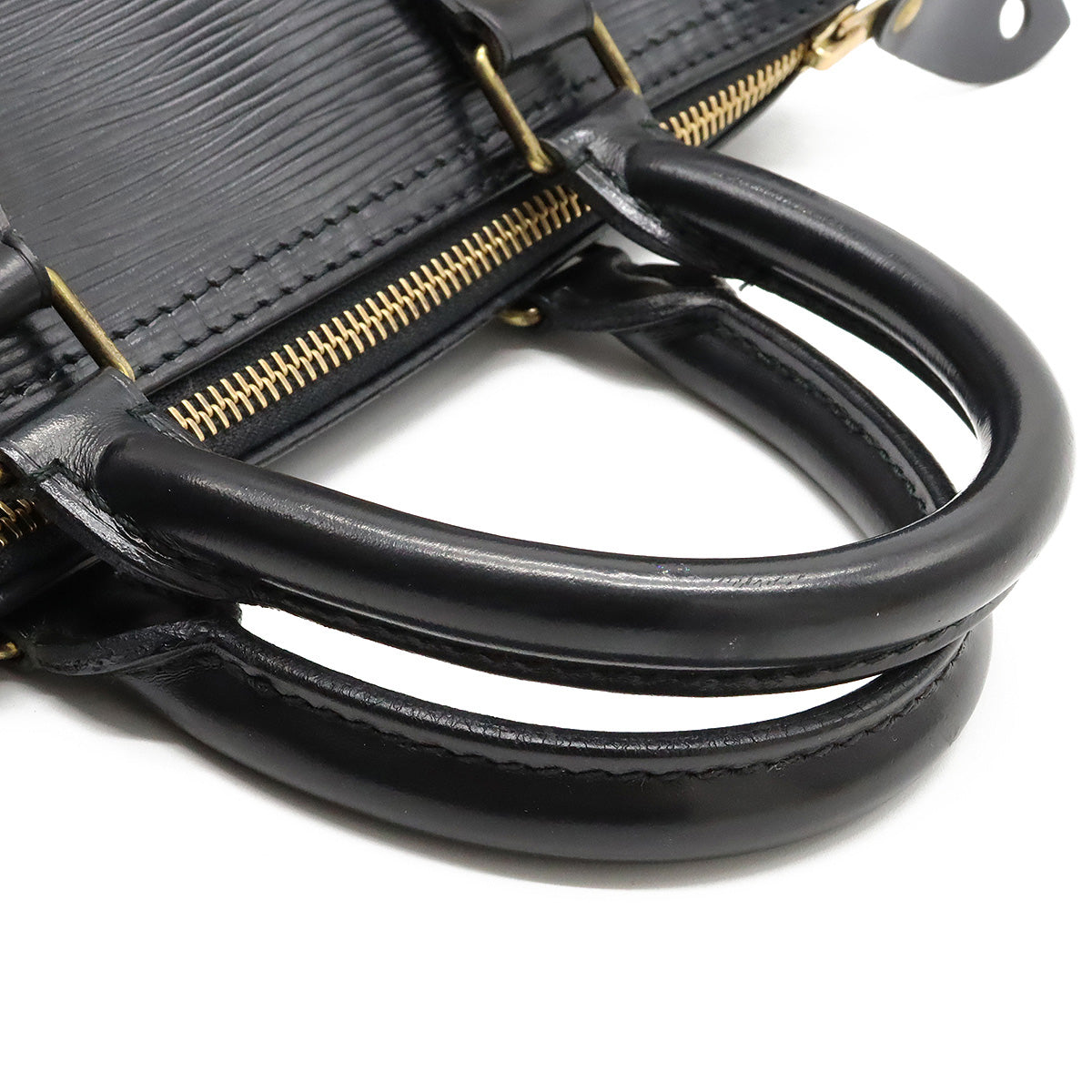 Louis Vuitton Epi Speedy 25 Handbag Mini Boston Bag Black
