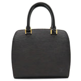 Louis Vuitton Epi Pont Neuf Handbag Leather Noir Black