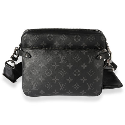 Louis Vuitton Louis Vuitton Monogram Eclipse Reverse Trio Messenger