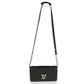 Louis Vuitton Louis Vuitton Black Taurillon Leather Lockme Short Handle Clutch