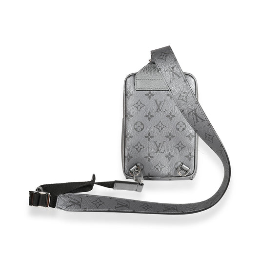 Louis Vuitton Louis Vuitton Silver Taigarama Outdoor Sling Bag