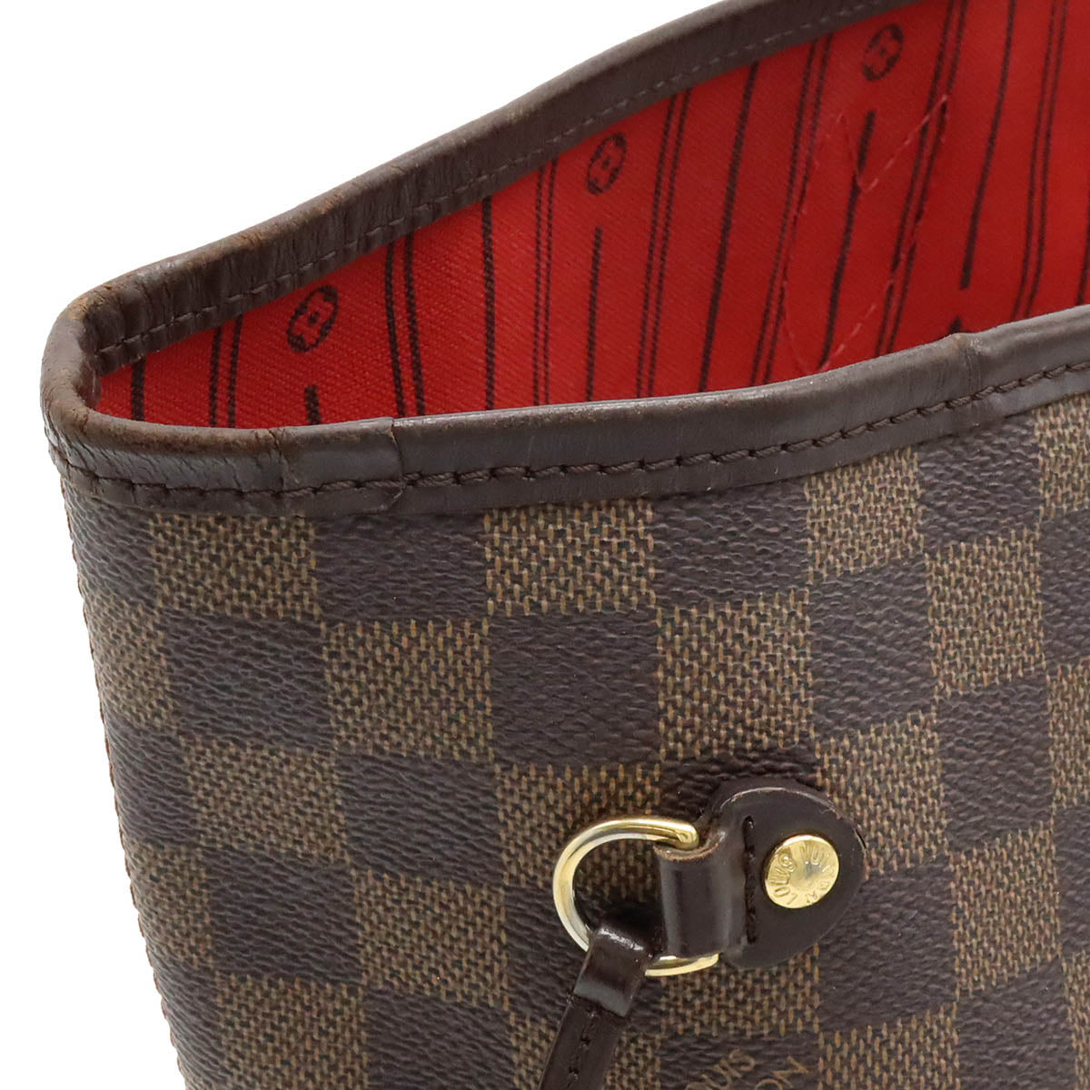Louis Vuitton Damier Neverfull MM PVC Tote Bag