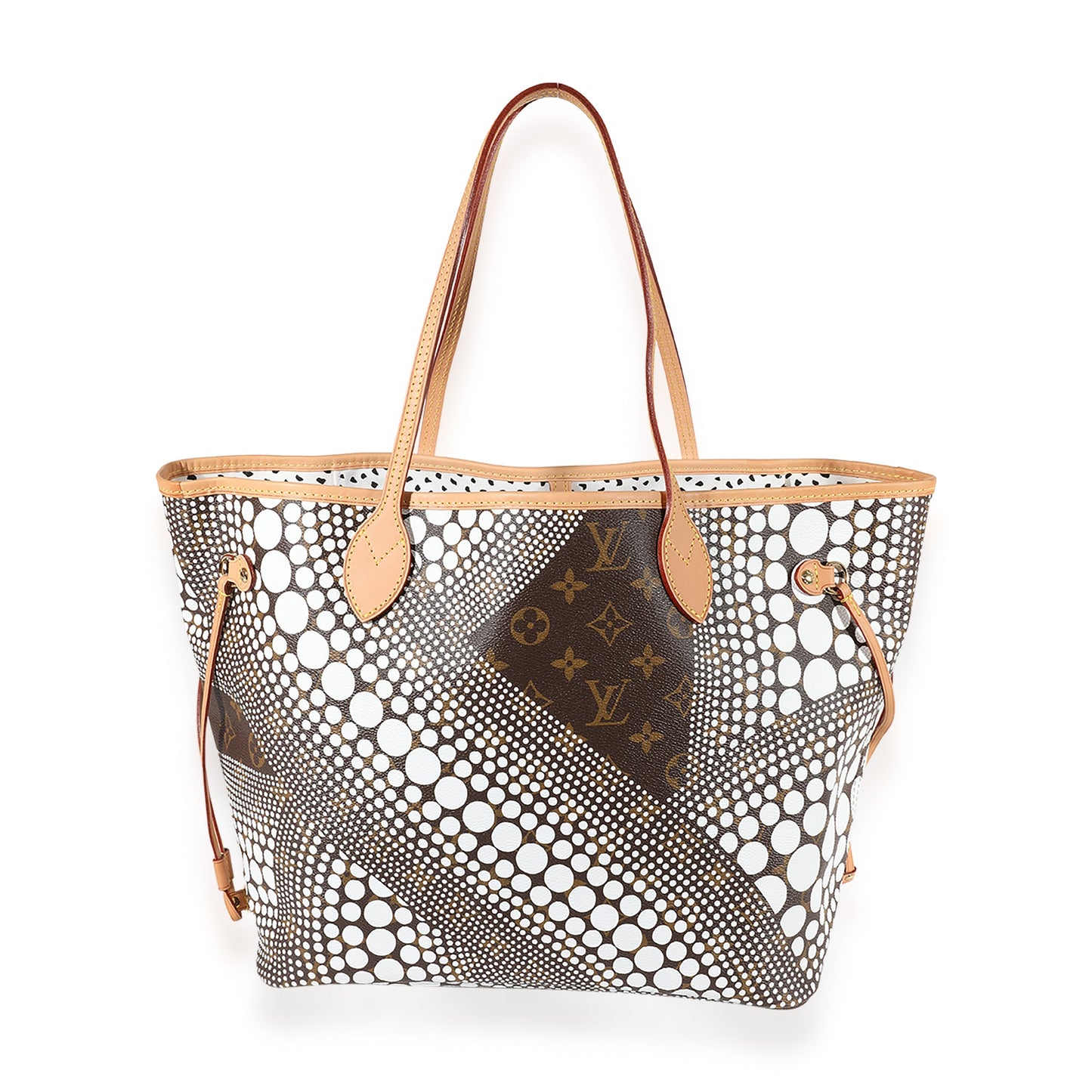 Louis Vuitton Louis Vuitton x Yayoi Kusama White Infinity Dots Monogram Canvas Neverfull MM
