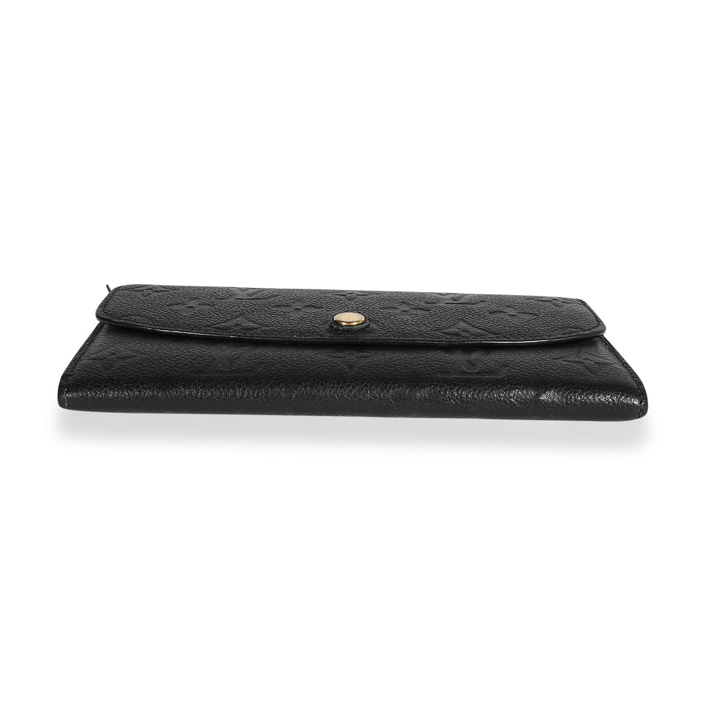 Louis Vuitton Louis Vuitton Black Monogram Empreinte Emilie Wallet