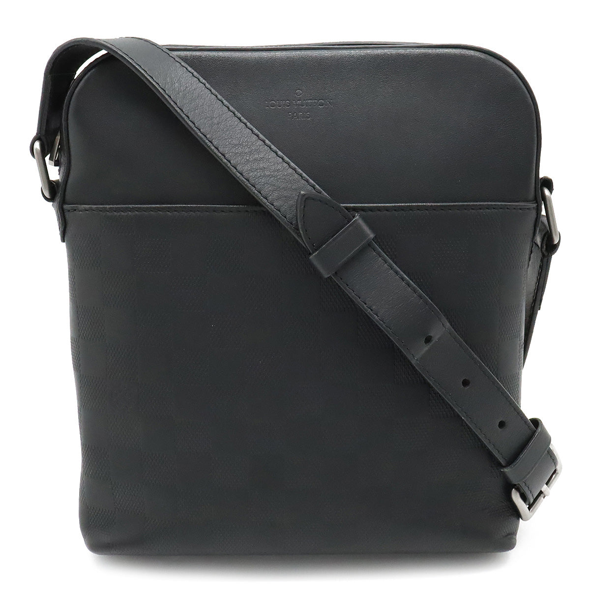 Louis Vuitton Damier Infini Leather Pochette District Shoulder Bag