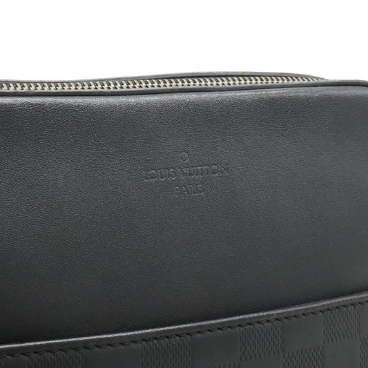 Louis Vuitton Damier Infini Leather Pochette District Shoulder Bag