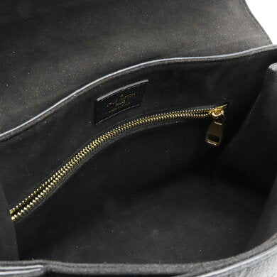 Louis Vuitton Monogram Emplant Leather Implant Georges MM Shoulder Bag