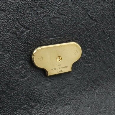 Louis Vuitton Monogram Emplant Leather Implant Georges MM Shoulder Bag