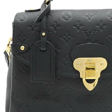 Louis Vuitton Monogram Emplant Leather Implant Georges MM Shoulder Bag