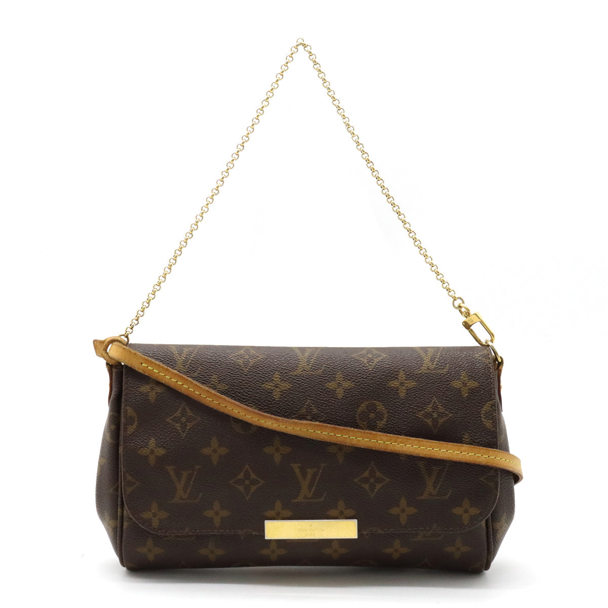 Louis Vuitton Monogram Favorite MM Shoulder Bag Chain Bag