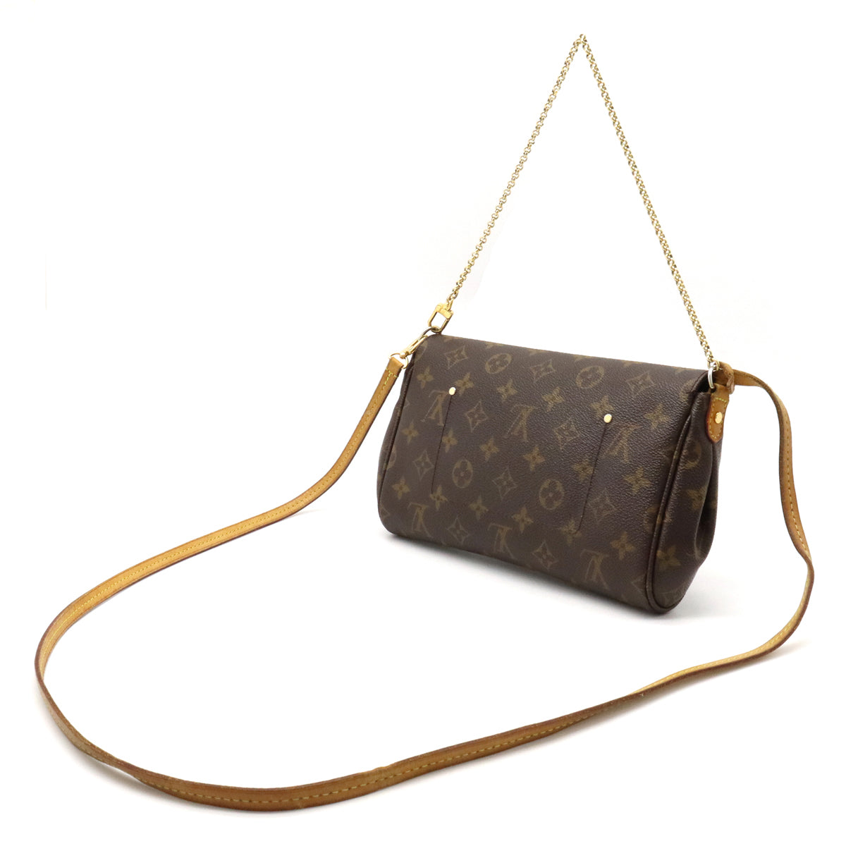 Louis Vuitton Monogram Favorite MM Shoulder Bag Chain Bag
