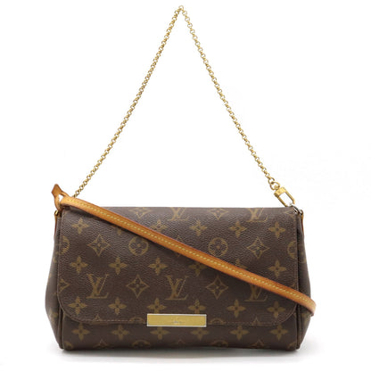 Louis Vuitton Monogram Favorite MM Shoulder Bag Pouch 2Way