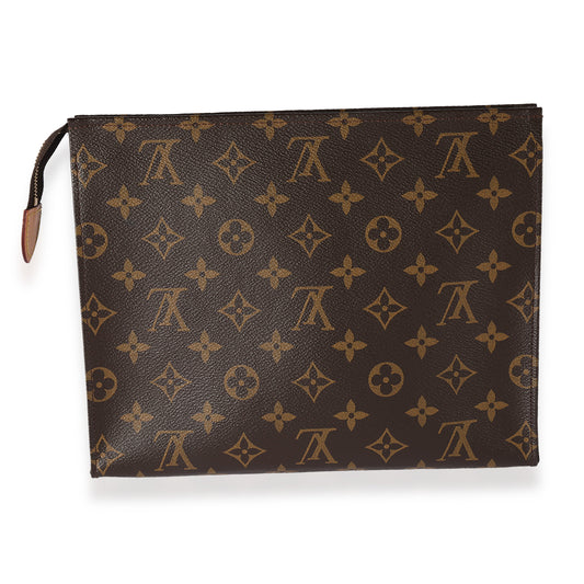 Louis Vuitton Louis Vuitton Monogram Canvas Toiletry Pouch 26