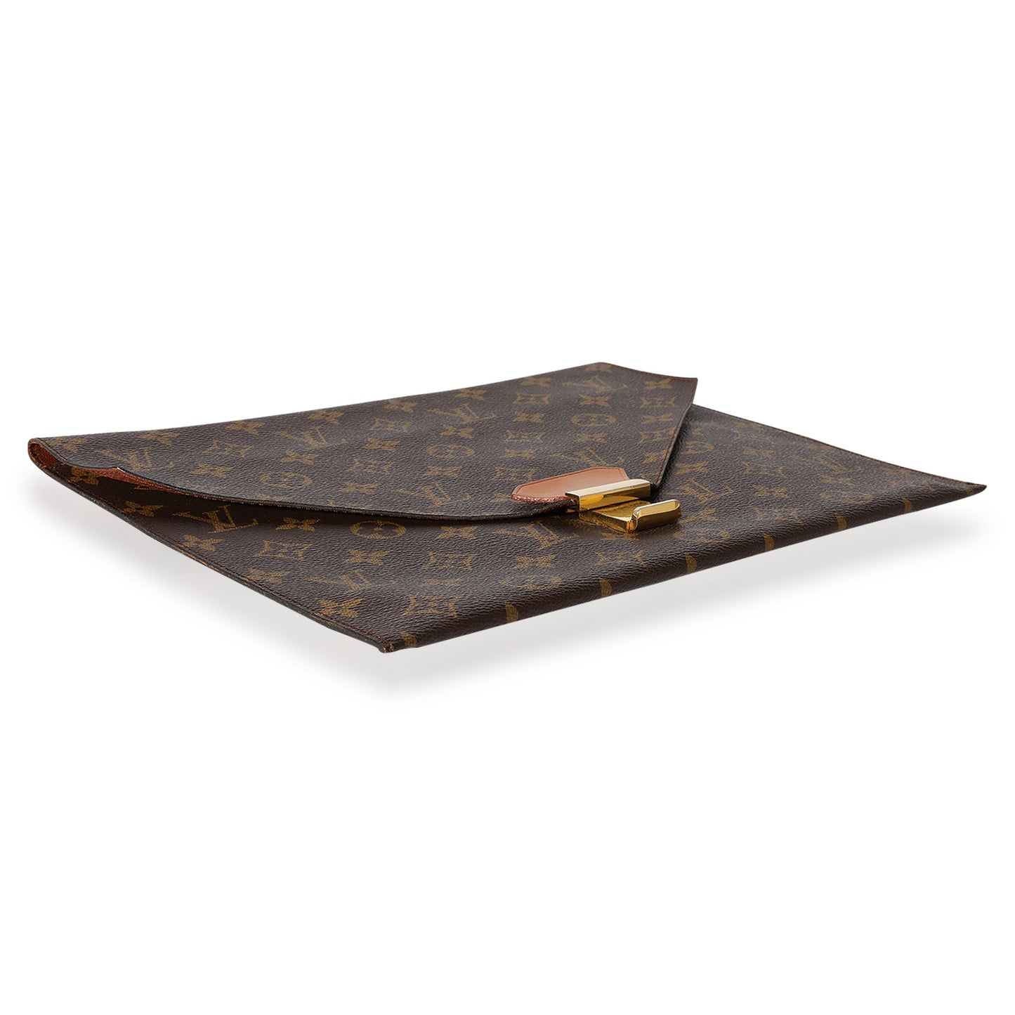 Louis Vuitton Louis Vuitton   Monogram Canvas Envelope Clutch